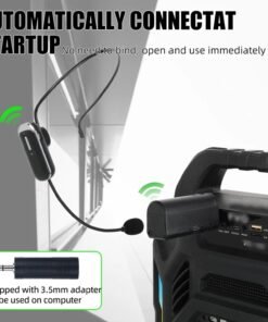 HAYDEN HY 41 UHF HEADSET WIRELESS MICROPHONE 7