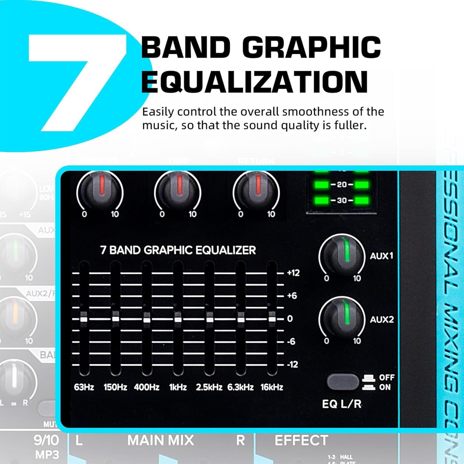hayden HY-8FX 10-Channel DJ Mixer - Image 6